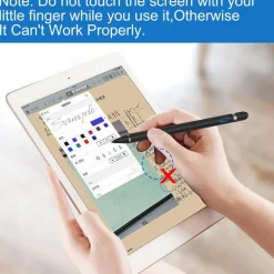 PENNA STILO PENNINO CAPACITIVO DA 1,2MM DIGITALE RICARICABILE A PUNTA FINE TOUCH