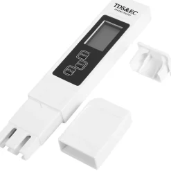 PENNA TESTER TEST LCD DIGITALE QUALITà ACQUA TEMPERATURA DUREZZA SALINITà PPM