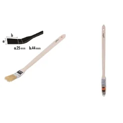 PENNELLO ANGOLARE PIATTA PER PITTURA RADIATORI TERMOSIFONE 25MM SETOLE 44MM 90301