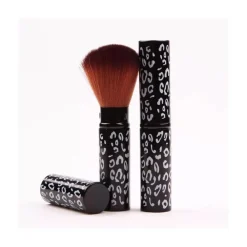 PENNELLO FARD BORSA RICHIUDIBILE RETRAIBILE MORBIDO TRUCCO MAKE UP MINERALE VISO