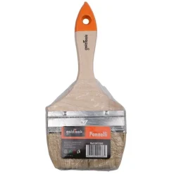 PENNELLO PIATTO DA 4" 100 MM PENNELLESSA PER PITTURA VERNICIARE DIPINGERE 90266