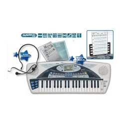 PIANOLA MULTIFUNZIONE 32 NOTE TASTIERA CON 5 TONI 5 RITMI 6 DEMO E ATTACCO MP3