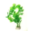 PIANTA 18 CM PIANTINA ARTIFICIALE PER ACQUARIO PIANTE FINTE PLASTICA COLOR VERDE