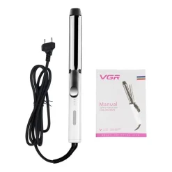 PIASTRA ARRICCIACAPELLI PROFESSIONALE RIVESTITO IN CERAMICA DISPLAY LCD VGR V525