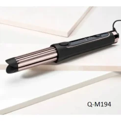 PIASTRA CAPELLI ARRICCIACAPELLI IN CERAMICA 2IN1 Q-M194 TECNOLOGIA AD ARIA FREDDA