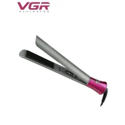 PIASTRA CAPELLI LISCI PROFESSIONALE RIVESTIMENTO IN CERAMICA DIPLAY LCD VGR V575