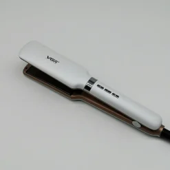 PIASTRA CAPELLI PROFESSIONALE LARGA 42MM RIVESTITA IN CERAMICA DISPLAY LCD V-520