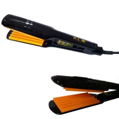 PIASTRA ELETTRICA EFFETTO FRISE' SPAZZOLA PER CAPELLI 30-35W 140°-200° HLW328