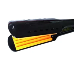 PIASTRA ELETTRICA EFFETTO FRISE' SPAZZOLA PER CAPELLI 30-35W 140°-200° HLW328