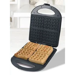 PIASTRA ELETTRICA MACCHINA PER WAFFLE 1400W CON RIVESTIMENTO ANTIADERENTE TX-9947