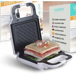 PIASTRA ELETTRICA MACCHINA SANDWICH TOAST TOSTIERA PANCAKE WAFFLE PANINI TX-9713