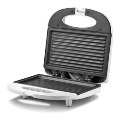 PIASTRA ELETTRICA TOSTIERA PER TOAST 750 WATT CON PIASTRE GRILL ANTIADERENTI