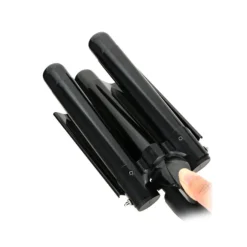 PIASTRA FERRO ARRICCIACAPELLI PROFESSIONALE A 3 CILINDRI ONDE DISPLAY LED V-591