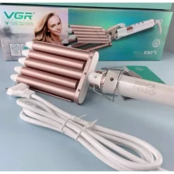 PIASTRA FERRO ARRICCIACAPELLI PROFESSIONALE CON 5 ONDE DA 18 MM MAX 230°C V-528