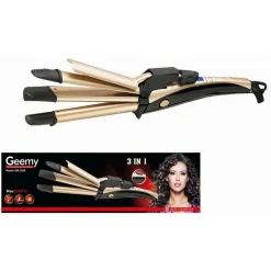 PIASTRA FERRO ARRICCIACAPELLI PROFESSIONALE 3IN1 PER CAPELLI LISCI MOSSI GM-2856