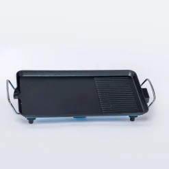 PIASTRA GRIGLIA ELETTRICA POTENZA 1400W CUCINA CON 2 PIASTRE DI COTTURA TX-9995