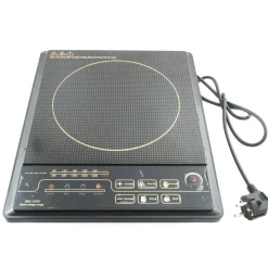 PIASTRA INDUZIONE PIANO DI COTTURA FORNELLO PORTATILE ELETTRICO CUCINA 2000 W