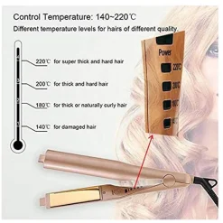 PIASTRA PER ACCONCIATURA CAPELLI 2IN1 RICCI E LISCI TWISTLINE HAIR CURLING IRON