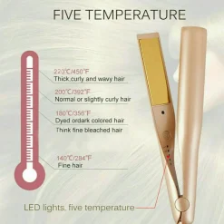 PIASTRA PER CAPELLI 2 IN 1 IRON PRO ARRICCIACAPELLI PROFESSIONALE 230°C RICCI