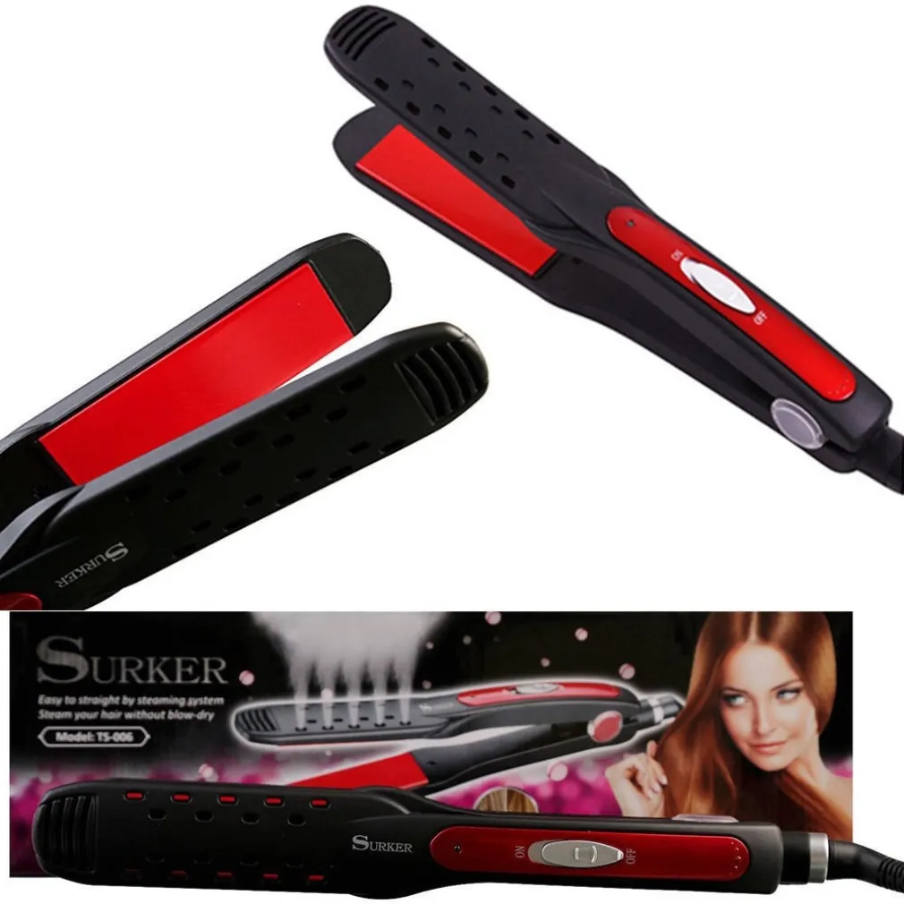 PIASTRA PER CAPELLI LISCIANTE CORTI PROFESSIONALE HAIR STRAIGHT SURKER TS-006