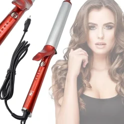 PIASTRA PER CAPELLI PROFESSIONALE 2IN1 ARRICCIA LISCIA 25 W IN CERAMICA Q-M680