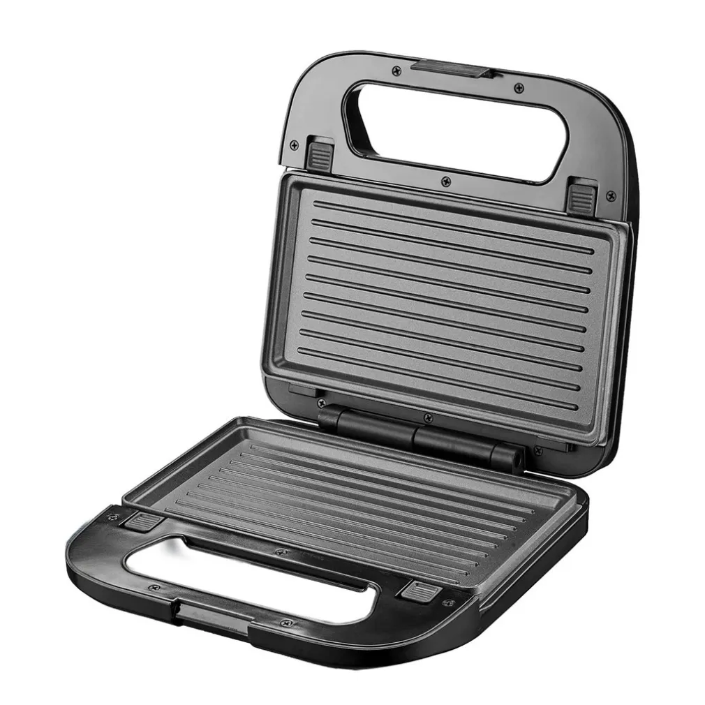 PIASTRA TOSTIERA ELETTRICA 3IN1 CON 3 PIASTRE ANTIADERENTE INTERCAMBIABILI 750W SALVASPAZIO