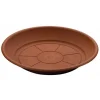 PIATTO SOTTOVASO TONDO PIATTI VASI FIORI PIANTE PER FIORIERA PLASTICA DIAM. 16CM