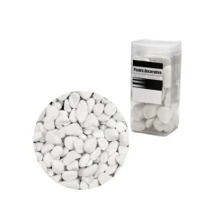 PIETRE CIOTTOLI SASSI BIANCO DECORAZIONE ACQUARIO ACCESSORI FONDALE GIARDINO