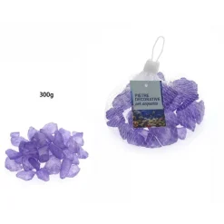PIETRE SASSI SASSOLINI DECORATIVI VIOLA PER ACQUARIO 300 GR. DECORAZIONE 70268