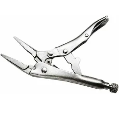 PINZA AUTOBLOCCANTE GRIP 9" LEVA SGANCIO SCATTO GANASCE DENTELLATE 50 MM