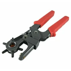 PINZA FUSTELLATRICE PER CINTURE BUCHI FORI CINTURA CUOIO PELLE TESTA GIREVOLE