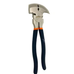 PINZA MULTIUSO PINZETTA 250MM IN ACCIAIO CON MANICO ANTISCIVOLO IN GOMMA MARTELLO