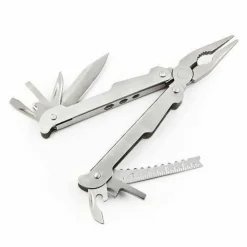 PINZA TASCABILE MULTIFUNZIONE CON 15 FUNZIONI IN ACCIAIO CON ASTUCCIO UTENSILE