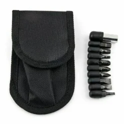 PINZA TASCABILE MULTIFUNZIONE CON 15 FUNZIONI IN ACCIAIO CON ASTUCCIO UTENSILE