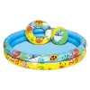 PISCINA 2 ANELLI PER BAMBINI BARRIERA CORALLINA 122X20CM PALLA SALVAGENTE 51124