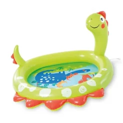 PISCINA BABY GONFIABILE PER BAMBINI DINOSAURO 119 X 109 X 66CM 68LT ESTATE 58437