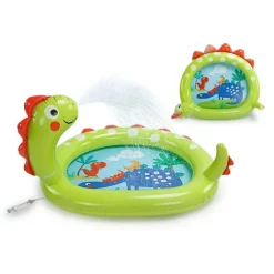 PISCINA BABY GONFIABILE PER BAMBINI DINOSAURO 119 X 109 X 66CM 68LT ESTATE 58437