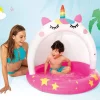 PISCINA BABY POOL CATICORN 102X102CM GIOCO ESTIVO GONFIABILE PER BAMBINI 58438