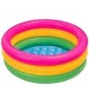PISCINA BAGNETTO GONFIABILE 3 ANELLI ROTONDA BAMBINI SPIAGGIA MARE 60X25CM