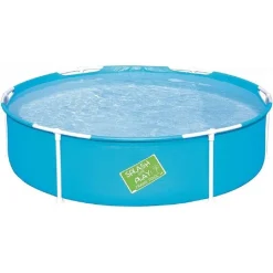 PISCINA FUORI TERRA STEEL PRO FRAME ROTONDA DA 152X38 CM 580LT PER BAMBINI 56283