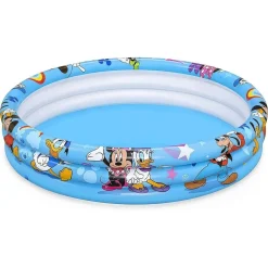 PISCINA GONFIABILE 3 ANELLI 122 X 25 CM TOPOLINO MICKEY MOUSE PER BAMBINI 91007