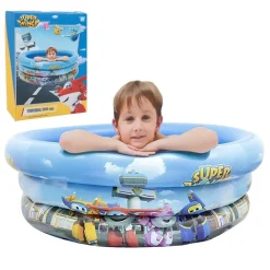 PISCINA GONFIABILE 3 TUBI CON STAMPA SUPER WINGS DIAMETRO 100 CM