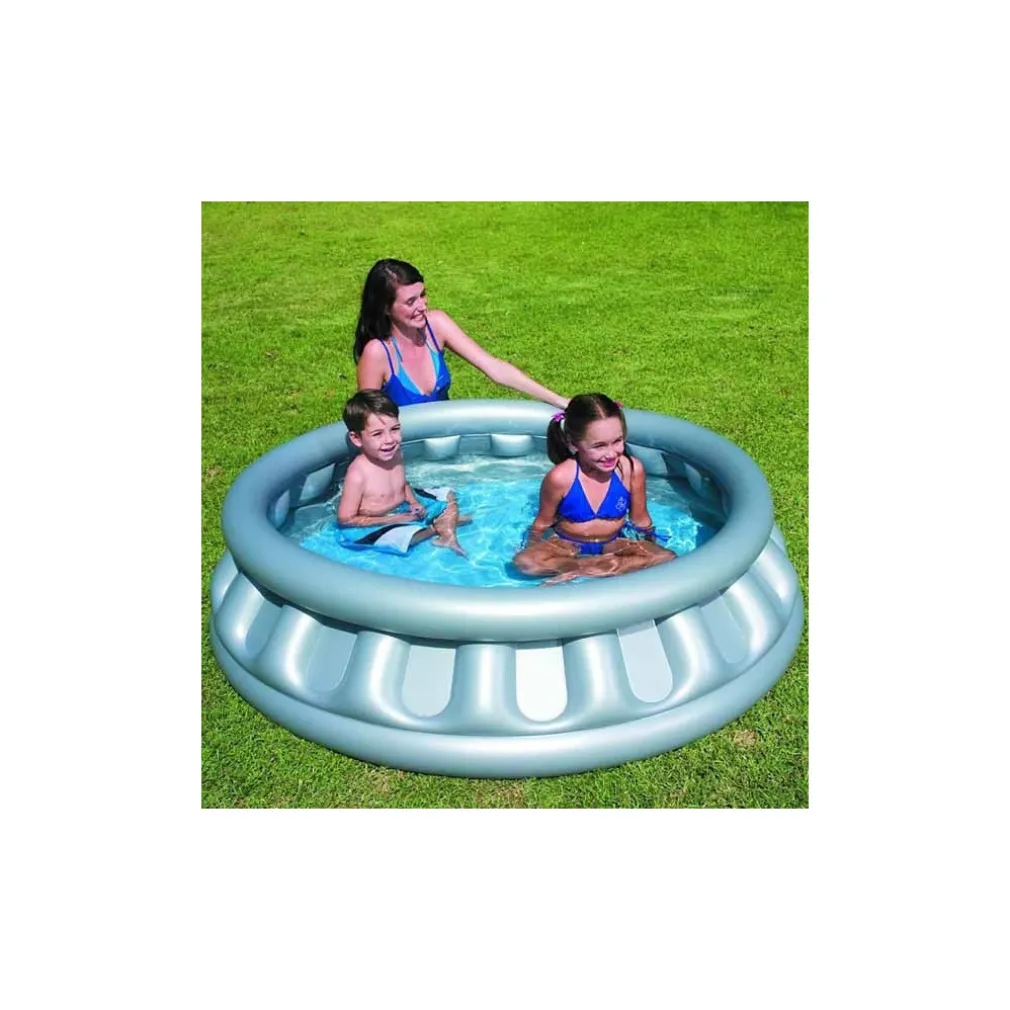 PISCINA GONFIABILE A FORMA DI ASTRONAVE SPACESHIP ESTERNO FUORI TERRA 147X41CM