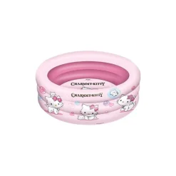 PISCINA GONFIABILE CHARMMY KITTY 3 ANELLI DIAMETRO 100 CM FORMA ROTONDA