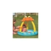PISCINA GONFIABILE CON PARASOLE 100X95CM FORMA GRANCHIO PER BAMBINI DA GIARDINO