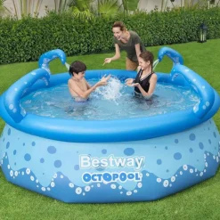 PISCINA GONFIABILE EASY SET OCTOPOOL 274X76 CM CON SPRUZZATORI FUORI TERRA 57397