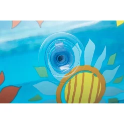 PISCINA GONFIABILE FAMILY RETTANGOLARE A 3 ANELLI DECORO FIORI 305X183X56 CM 54121