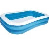 PISCINA GONFIABILE FAMILY RETTANGOLARE A 2 ANELLI 262X175X51CM 54006 PER BAMBINI