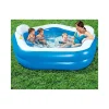 PISCINA GONFIABILE FUORITERRA 213 X 207 X 69 CM CON PORTABICCHIERI CUSCINI