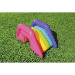 PISCINA GONFIABILE GIARDINO PER BAMBINI CON SCIVOLO 237X201X104CM SUNNYLAND 53071